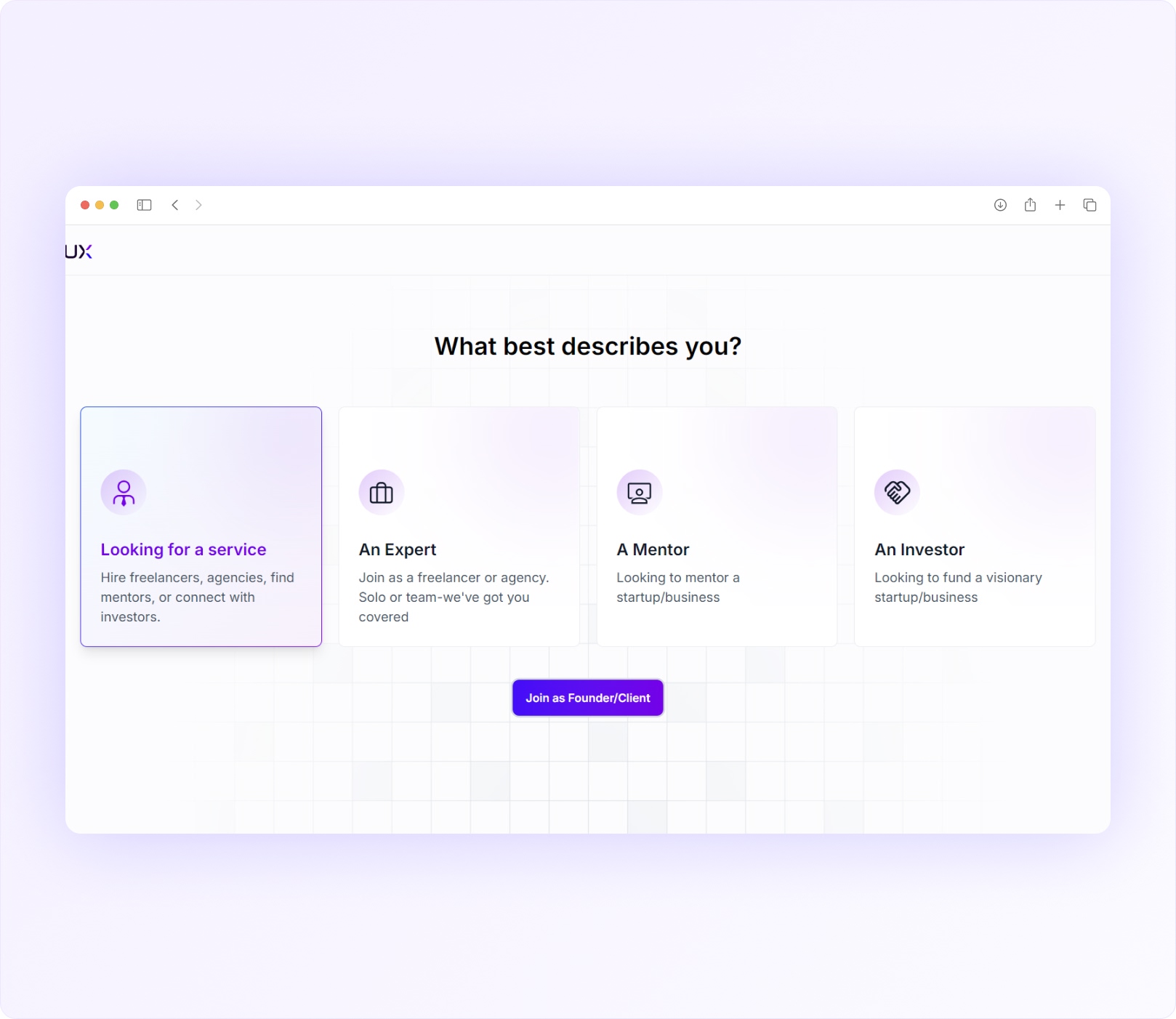 SDux-Founder role